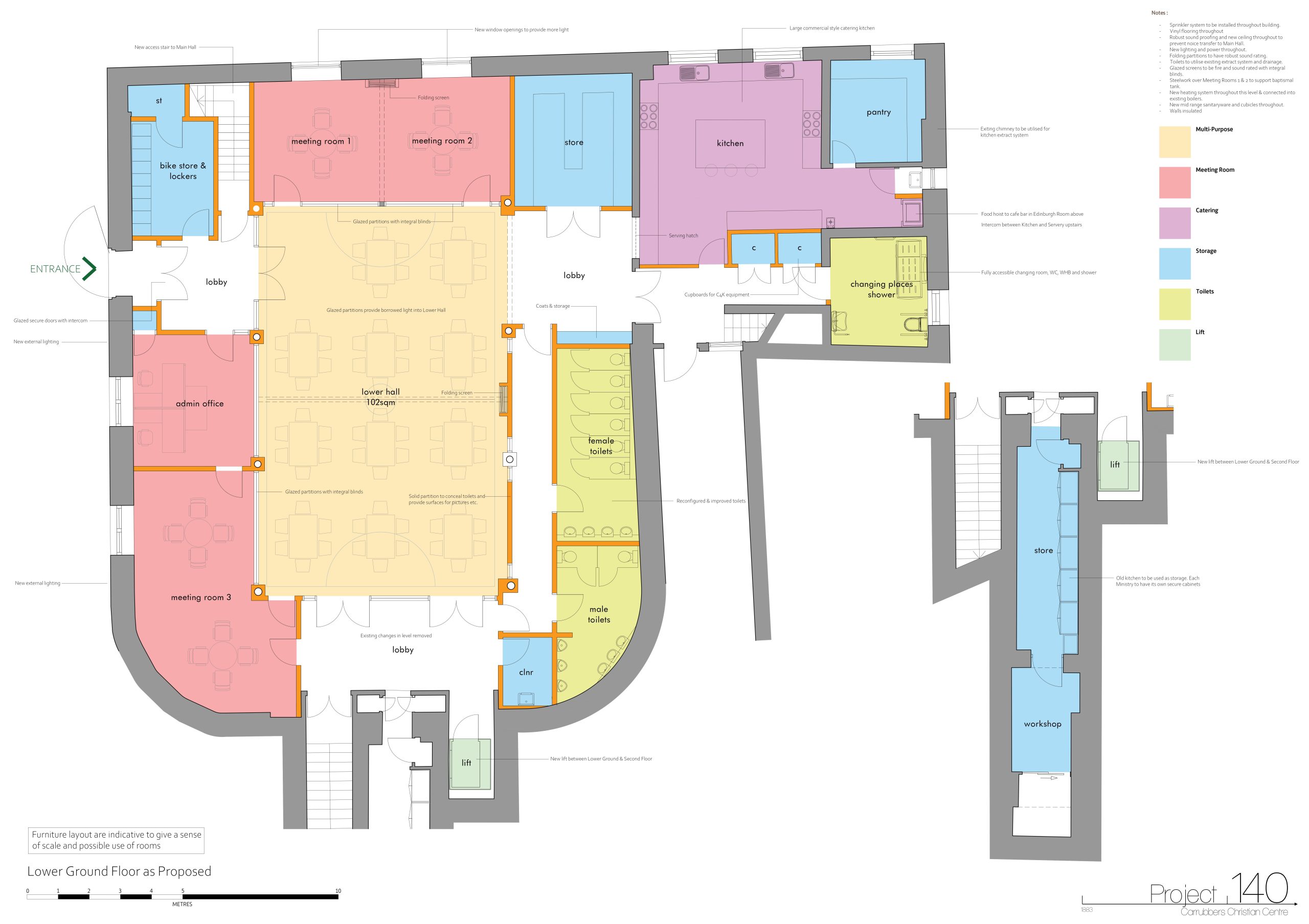Lower ground floor floor plan